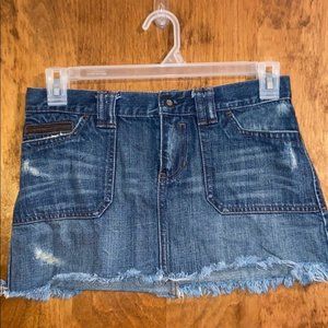 Abercrombie & Fitch Jean Skirt
